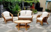 rattan living set - bahamas wicker