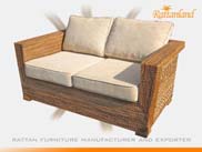 abaca living set - cuba sofa